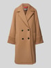 Christian Berg Woman Selection Mantel mit Reverskragen und Eingrifftaschen Camel