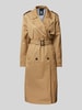 Fuchs Schmitt Trenchcoat met tailleriem Camel