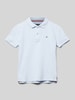 Tommy Hilfiger Kids Poloshirt mit Logo-Stitching Bleu