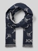 JOOP! Collection Sjaal van modalmix met wol, model 'FERIS' Marineblauw