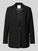 s.Oliver BLACK LABEL Blazer van viscosemix Zwart
