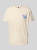 Tommy Jeans Regular Fit T-Shirt aus reiner Baumwolle Sand