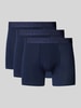 PAUL SMITH Trunks mit elastischem Logo-Bund im 3er-Pack Marine