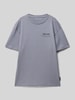 Tom Tailor Oversized T-shirt van puur katoen Middengrijs