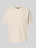 BOSS Orange Regular Fit T-Shirt aus reiner Baumwolle Modell 'Te_Rib' Gruen