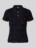 Polo Ralph Lauren Regular fit poloshirt met kabelpatroon en logostitching 