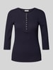 Christian Berg Woman Shirt met 3/4-mouwen Donkerblauw