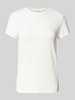 Christian Berg Woman T-Shirt mit Rundhalsausschnitt Offwhite