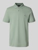 Christian Berg Men Regular Fit Poloshirt mit Logo-Stitching Schilf