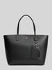 Tommy Hilfiger Shopper mit Reißverschlussfach und Anhänger für Kleinigkeiten Black