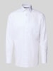OLYMP Super slim fit zakelijk overhemd met kentkraag Wit