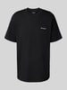 Carhartt Work In Progress T-Shirt mit Label-Stitching Black