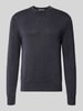 ONLY & SONS sweter z czystej bawełny o kroju regular fit Granatowy