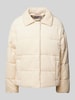 Christian Berg Woman Selection Corduroy jack met doorgestikte naden Beige