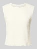 Jake*s Collection Top in Crinkle-Optik Beige