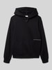 s.Oliver RED LABEL Regular Fit Hoodie aus Baumwoll-Mix Black