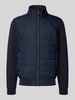 Christian Berg Men Sweatjack met ritssluiting Marineblauw
