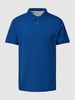 s.Oliver RED LABEL Poloshirt in unifarbenem Design Royal