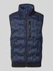Tom Tailor Regular Fit Outdoor-Weste mit reflektierenden Elementen Marine