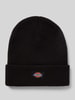 Dickies Beanie in gebreide look, model 'Gibsland' Zwart