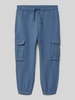 Name It Regular Fit Sweatpants mit Cargotaschen Modell 'NEIL' Blau