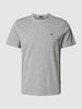 Napapijri T-shirt z wyhaftowanym logo model ‘SALIS’ Szary