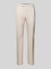 JOOP! Collection Slim fit pantalon met persplooien, model 'Blayr' Zand