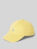 Polo Ralph Lauren Kids Czapka z daszkiem z wyhaftowanym logo Jasnożółty