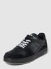 Calvin Klein Jeans Sneakers van leer met labeldetail Zwart