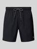 Puma Regular Fit Badehose mit Reißverschlusstasche Black