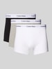 Calvin Klein Underwear Pants mit elastischem Logo-Bund im 3er-Pack Black