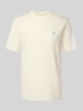 Scotch & Soda T-Shirt mit Logo-Stitching Offwhite