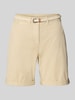 Tom Tailor Regular Fit Chinoshorts aus Baumwoll-Mix Beige
