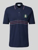 Lacoste Classic Fit Poloshirt mit Label-Stitching Dunkelblau