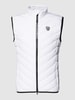 EA7 Emporio Armani Bodywarmer met opstaande kraag Wit