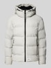 khujo Steppjacke mit Label-Patch Modell 'Dover' Offwhite