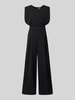 Rinascimento Regular Fit Jumpsuit mit Rundhalsausschnitt Black
