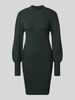 Only Comfort Fit Strickkleid aus Viskose-Mix Modell 'KATIA' Dunkelgruen