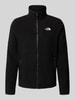 The North Face Sweatjacke mit Label-Stitching Black