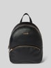 Liu Jo White Rucksack in Leder-Optik mit Label-Detail Black