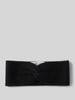 Christian Berg Woman Stirnband aus reinem Kaschmir Black