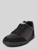 EA7 Emporio Armani Sneakers met labelprints, model 'NEW HERITAGE EAGL' Zwart