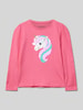 Blue Seven Longsleeve mit Rundhalsausschnitt Pink