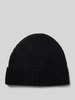 MCNEAL Beanie mit Label-Badge Black