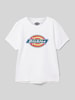 Dickies T-Shirt mit Label-Print Weiss