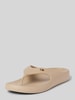 Tommy Hilfiger Vorgeformter Zehentrenner mit Logo-Detail Beige