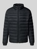 BOSS Orange Slim Fit Steppjacke mit Stehkragen Modell 'ODEN2' Black