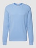 JAKE*S STUDIO MEN Strickpullover mit Strukturmuster Flieder