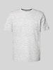 Tom Tailor Regular Fit T-Shirt aus Baumwoll-Mix Hellgrau