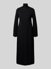 MM Loose Fit Strickkleid aus reiner Schurwolle Modell 'CILE' Black